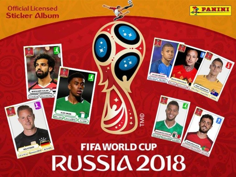 2018 Dünya Kupası Panini Çıkartma Albümü