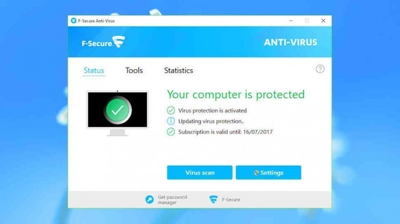 6. F-Secure Antivirus SAFE
